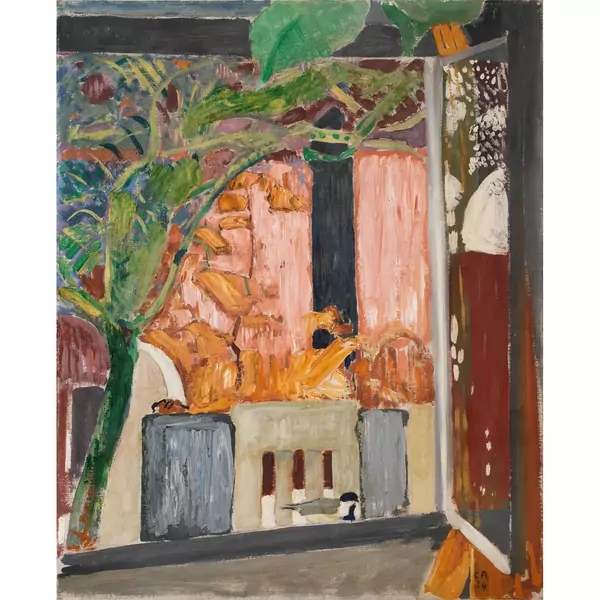Cuno Amiet — Blick aus dem Atelierfenster — Galerie Kornfeld