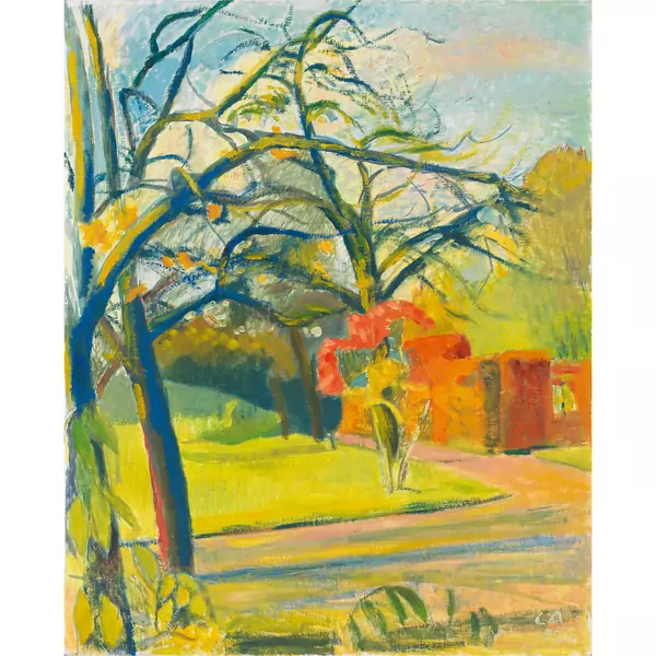 Cuno Amiet — Herbstlandschaft — Galerie Kornfeld