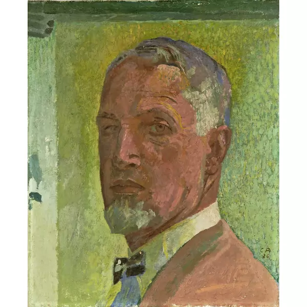 Cuno Amiet — Selbstbildnis — Galerie Kornfeld