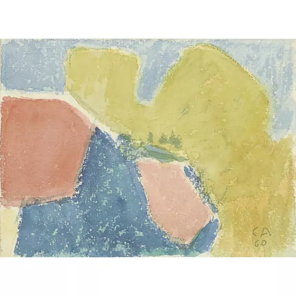 Cuno Amiet — Farbabstraktion auf der Oschwand — Galerie Kornfeld