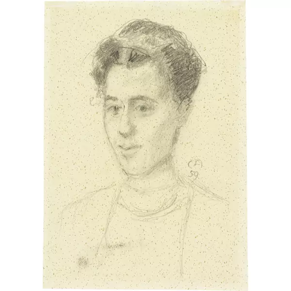 Cuno Amiet — Damenportrait — Galerie Kornfeld