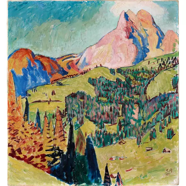Cuno Amiet — Gummfluh — Galerie Kornfeld