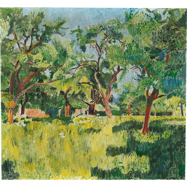 Cuno Amiet — Obstgarten auf der Oschwand — Galerie Kornfeld