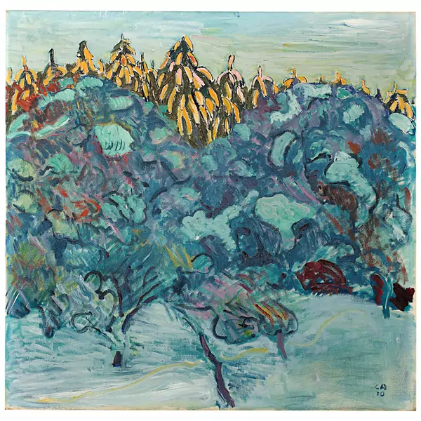 Cuno Amiet — Winterlandschaft — Galerie Kornfeld