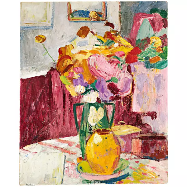 Cuno Amiet — Blumen II — Galerie Kornfeld