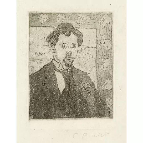 Cuno Amiet — Portrait Oscar Kurt — Galerie Kornfeld