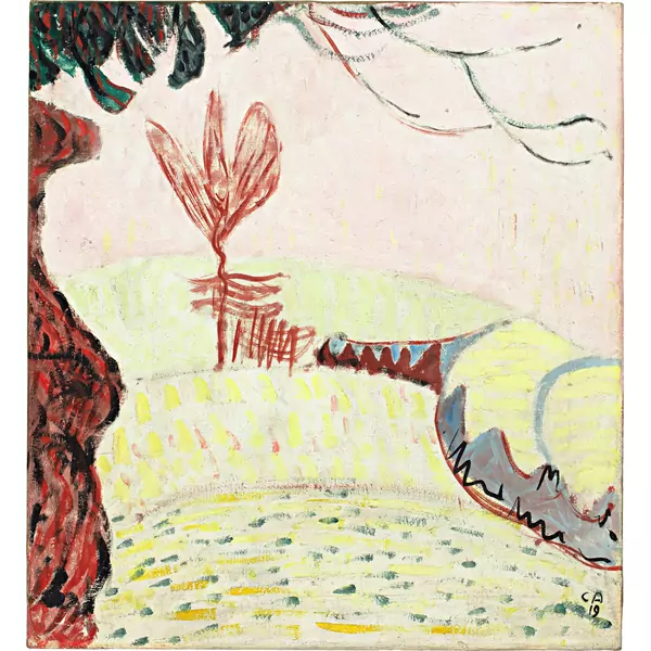 Cuno Amiet — Winterlandschaft II — Galerie Kornfeld
