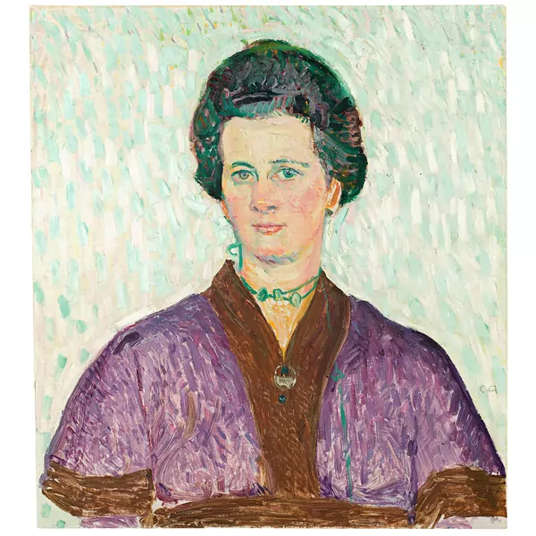 Cuno Amiet — Bildnis Anna Amiet — Galerie Kornfeld