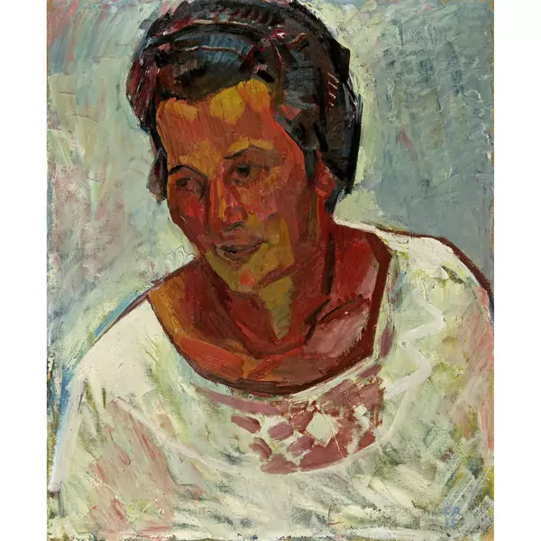 Cuno Amiet — Bildnis Anna Amiet — Galerie Kornfeld