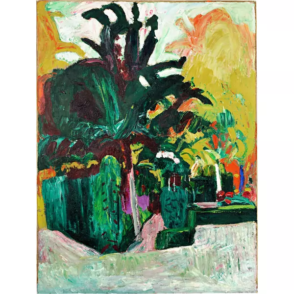 Cuno Amiet — Gartenecke I — Galerie Kornfeld