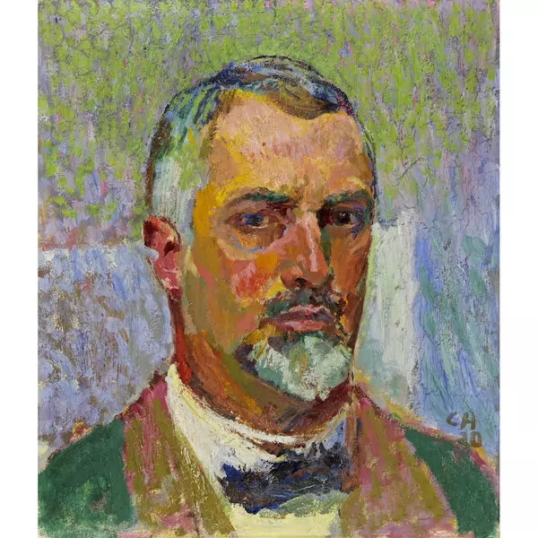 Cuno Amiet — Selbstbildnis — Galerie Kornfeld