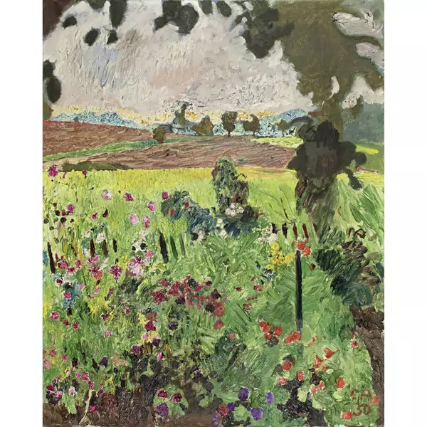 Cuno Amiet — Garten auf der Oschwand — Galerie Kornfeld