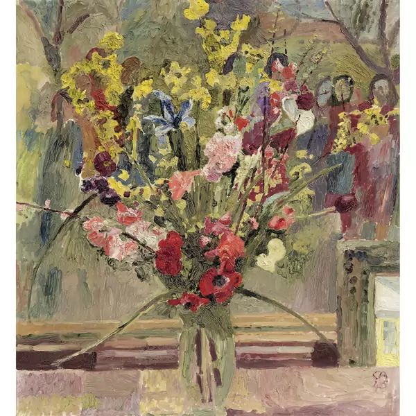 Cuno Amiet — Blumenstillleben — Galerie Kornfeld
