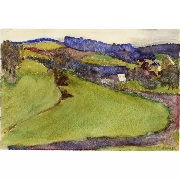 Cuno Amiet — Hellsau — Galerie Kornfeld