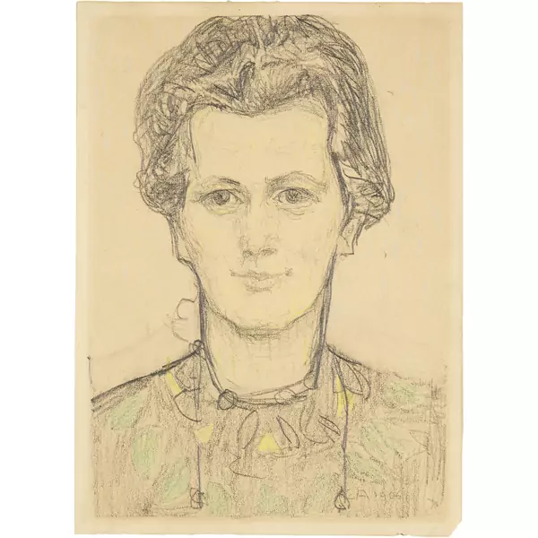 Cuno Amiet — Bildnis Anna Amiet — Galerie Kornfeld