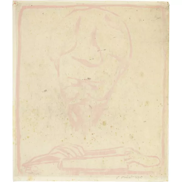Cuno Amiet — Giovanni Giacometti beim Lesen — Galerie Kornfeld