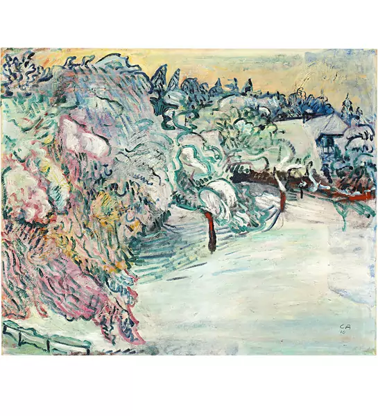 Cuno Amiet — Winterlandschaft — Galerie Kornfeld
