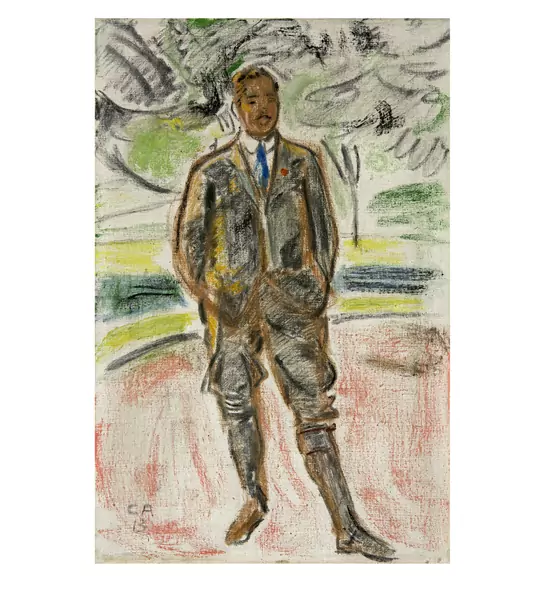 Cuno Amiet — Junger Mann (Hans Flury) — Galerie Kornfeld
