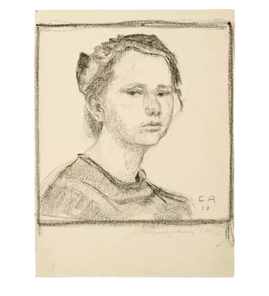 Cuno Amiet — Lydia. - Selbstbildnis — Galerie Kornfeld