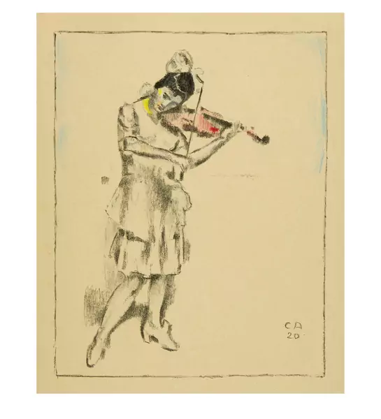 Cuno Amiet — Sammelnummer zum Thema Musik — Galerie Kornfeld