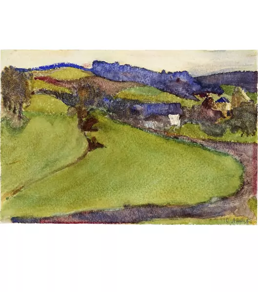 Cuno Amiet — Hellsau — Galerie Kornfeld