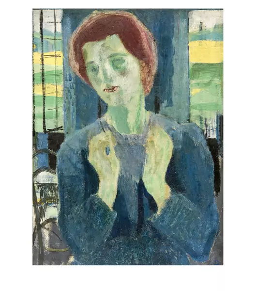Cuno Amiet — Studie zu "Die Hoffnung" (recto) - Studie zu "Die Hoffnung" (verso) — Galerie Kornfeld