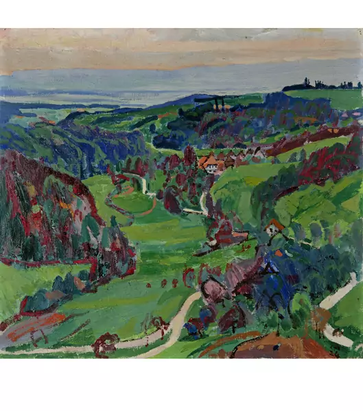 Cuno Amiet — Im Emmental — Galerie Kornfeld