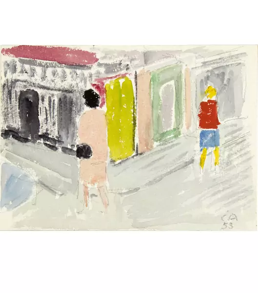 Cuno Amiet — Auf der Strasse — Galerie Kornfeld