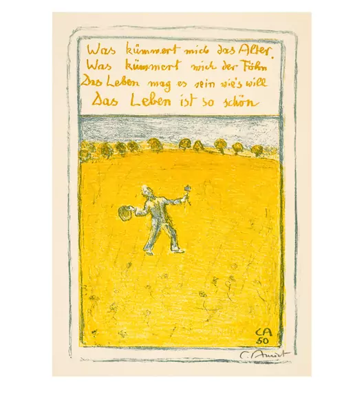 Cuno Amiet — Sammelnummer von 3 Neujahrsblättern — Galerie Kornfeld