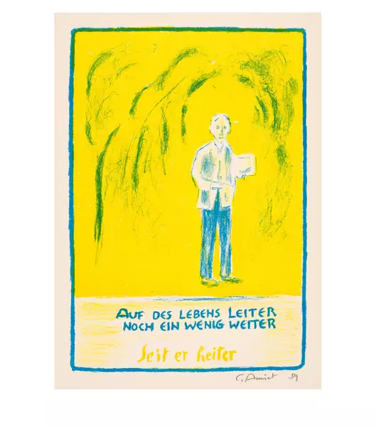 Cuno Amiet — Sammelnummer von 4 Neujahrsblättern — Galerie Kornfeld