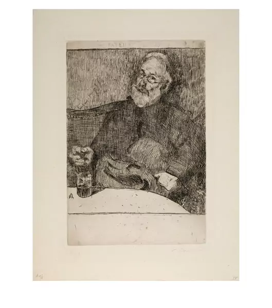 Cuno Amiet — Der Vater des Künstlers — Galerie Kornfeld