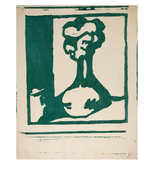 Cuno Amiet — Vase mit Blumen — Galerie Kornfeld