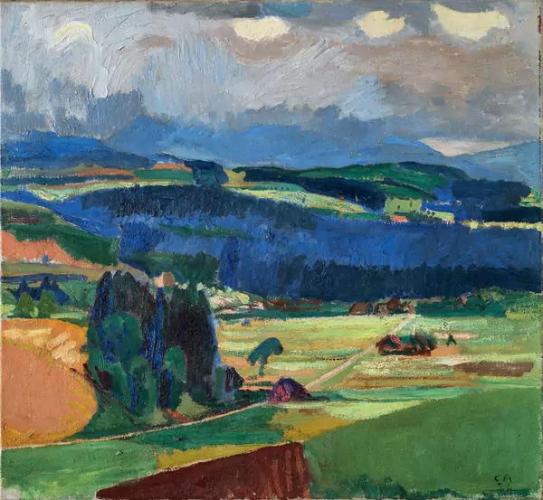 Cuno Amiet — Lueg (Landschaft bei Oschwand) — Galerie Kornfeld