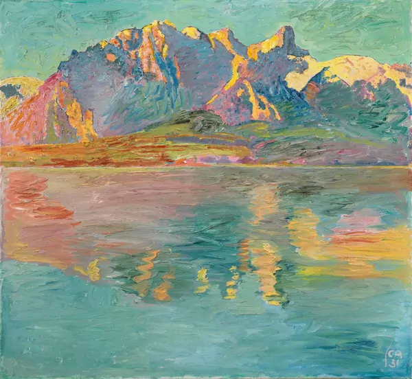 Cuno Amiet — Stockhornkette — Galerie Kornfeld