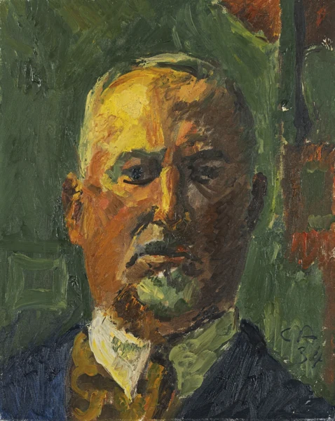 Cuno Amiet — Selbstportrait, 1934
