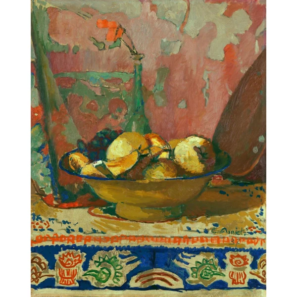Cuno Amiet — STILLLEBEN MIT FRÜCHTEN, 1937 STILL LIFE WITH FRUITS, 1937
