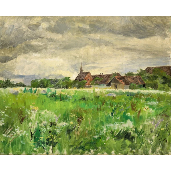 Cuno Amiet — LANDSCHAFT BEI SOLOTHURNLANDSCAPE NEAR SOLOTHURN