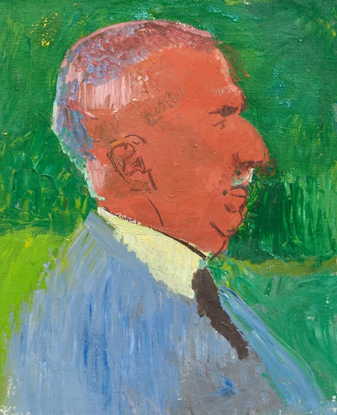 Cuno Amiet — Bildnis von Theodor Flury, 1927