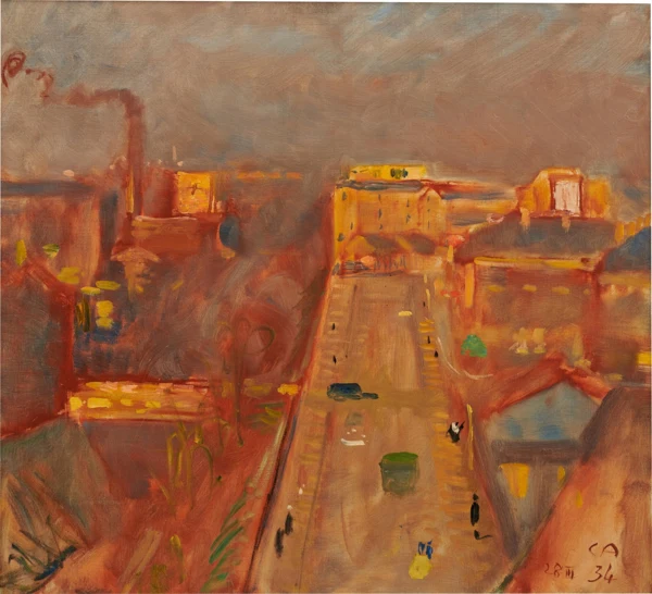 Cuno Amiet — Morgenstimmung (Paris), 1934
