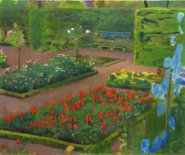 Cuno Amiet — Garten in Oschwand, 1942