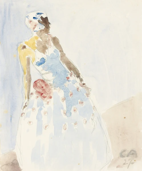Cuno Amiet — TÄNZERIN, 1927DANCER, 1927