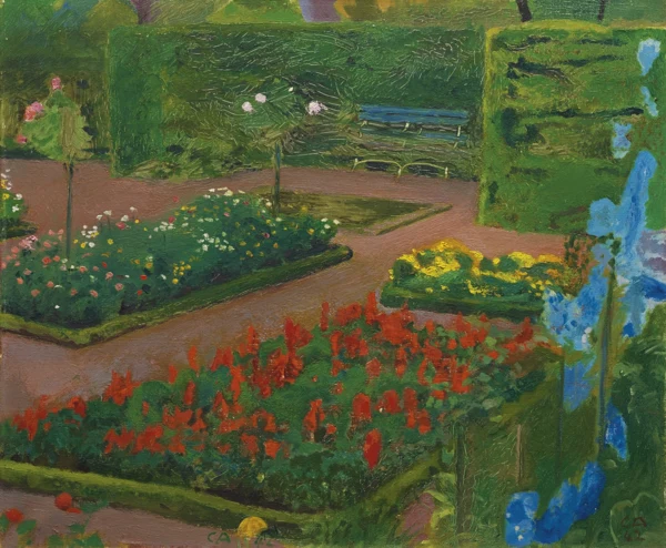 Cuno Amiet — Garten in Oschwand, 1942