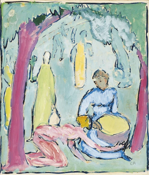 Cuno Amiet — Studie zur Obsternte