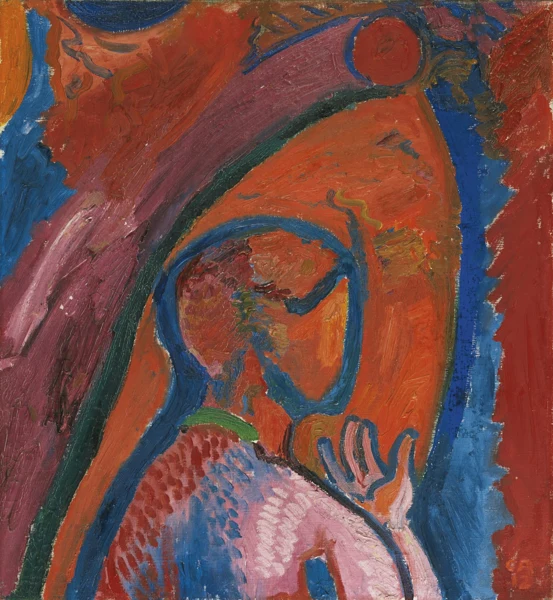 Cuno Amiet — Studie zur "Apfelernte", 1912