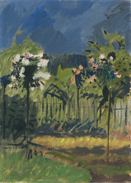 Cuno Amiet — ROSENBÄUMCHEN, 1933SMALL ROSE-TREES, 1933