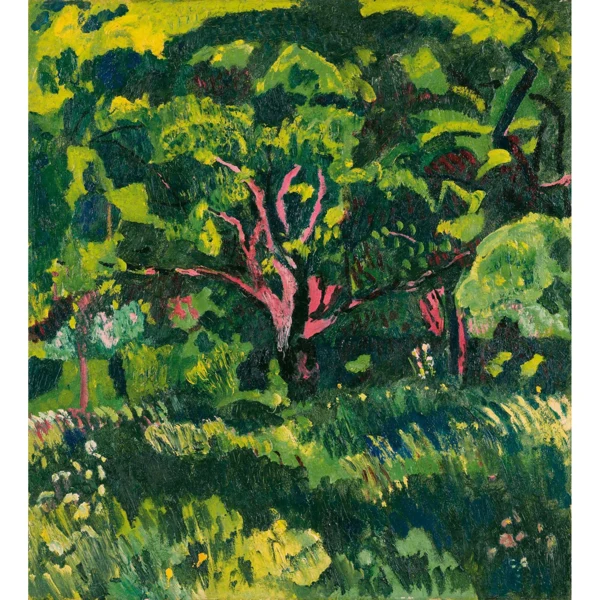 Cuno Amiet — GARTENPARTIE PART OF THE GARDEN