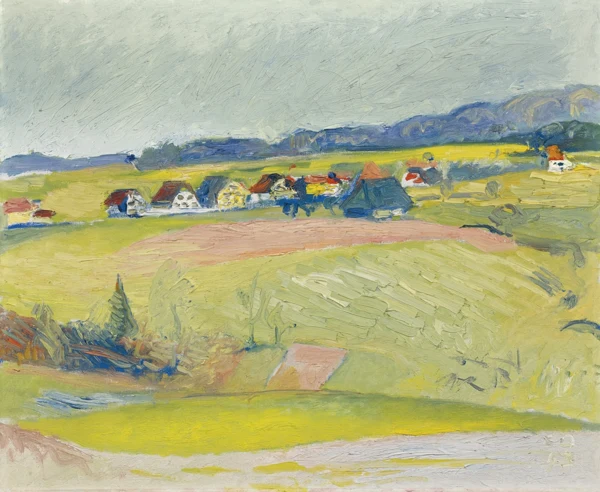 Cuno Amiet — Sommerlandschaft bei Oschwand, 1943