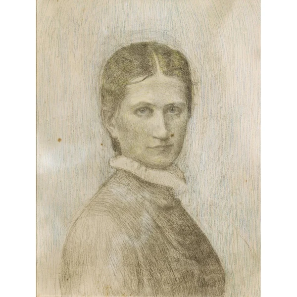Cuno Amiet — BILDNIS SUSANNA STOLL-BAER POTRAIT OF SUSANNA STOLL-BAER