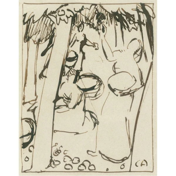 Cuno Amiet — OBSTERNTE (STUDIE)FRUIT CROP (STUDY)