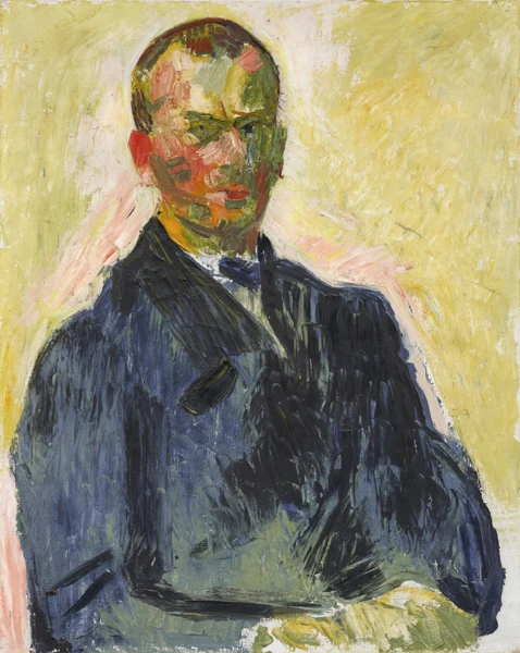 Cuno Amiet — Bildnis Werner Miller